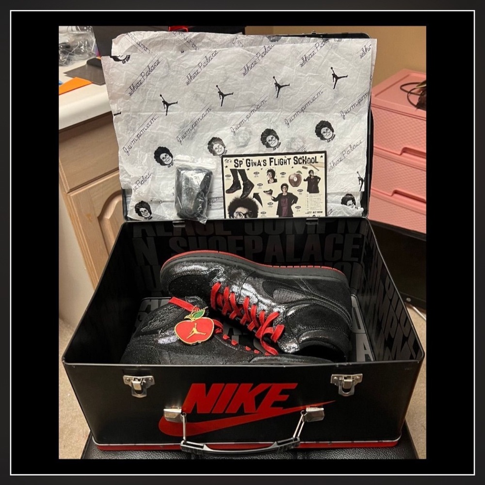 Nike Air Jordan Retro 1 SP Gina Flight School SPECIAL Box w/Laces and Card